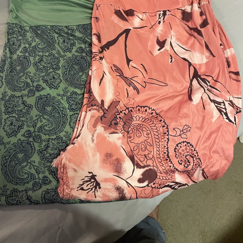 2x-3x Patterned Harem Pants
